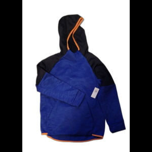 Old Navy Boys Size Large (10) Color Block Techie Fleece Pullover Hoodie .. $27